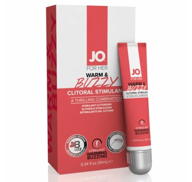 Żel stymulujący - System JO Clitoral Stimulant Warm & Buzzy 10 ml